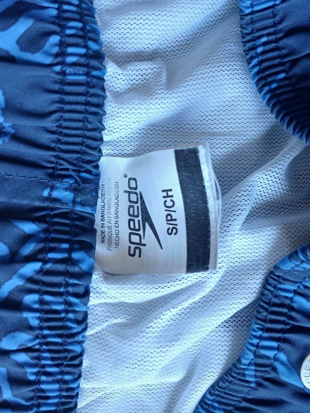 Speedo Blue Floral Swim Trunks